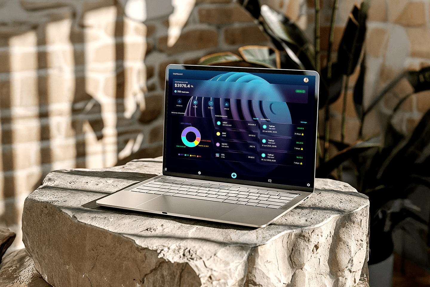 Dashboard — On-Chain Wallet